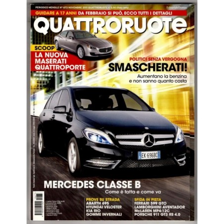 QUATTRORUOTE-n 673, novembre-2011