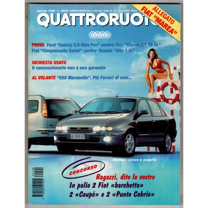 QUATTRORUOTE-n 490, agosto-1996