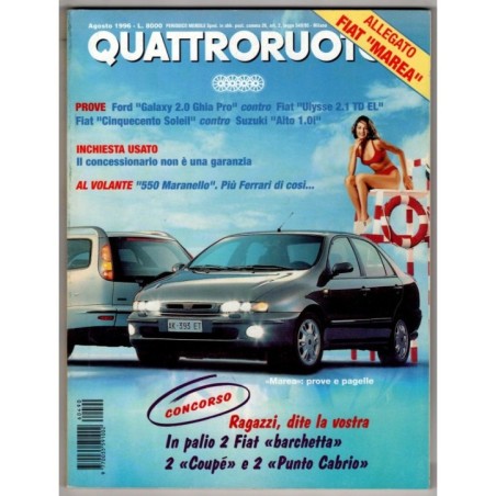 QUATTRORUOTE-n 490, agosto-1996