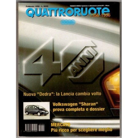 QUATTRORUOTE-n 484, febbraio-1996
