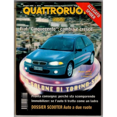QUATTRORUOTE-n 487, maggio-1996