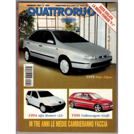 QUATTRORUOTE-n 459, gennaio-1994