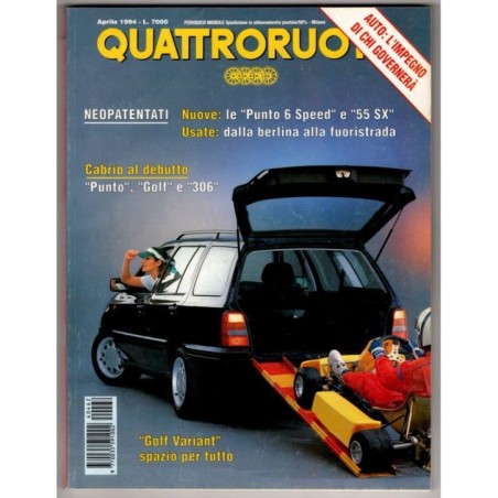 QUATTRORUOTE-n 462, aprile-1994