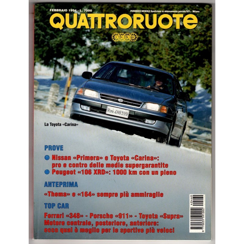 QUATTRORUOTE-n 460, febbraio-1994