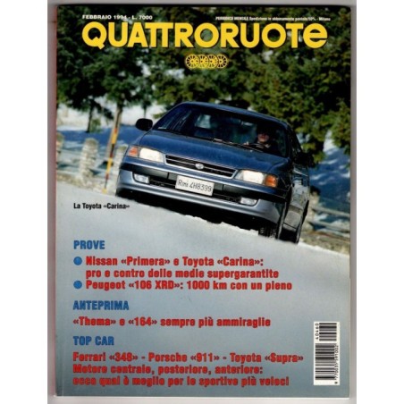 QUATTRORUOTE-n 460, febbraio-1994