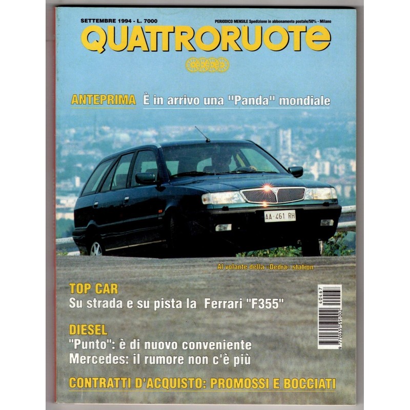 QUATTRORUOTE-n 467, settembre-1994