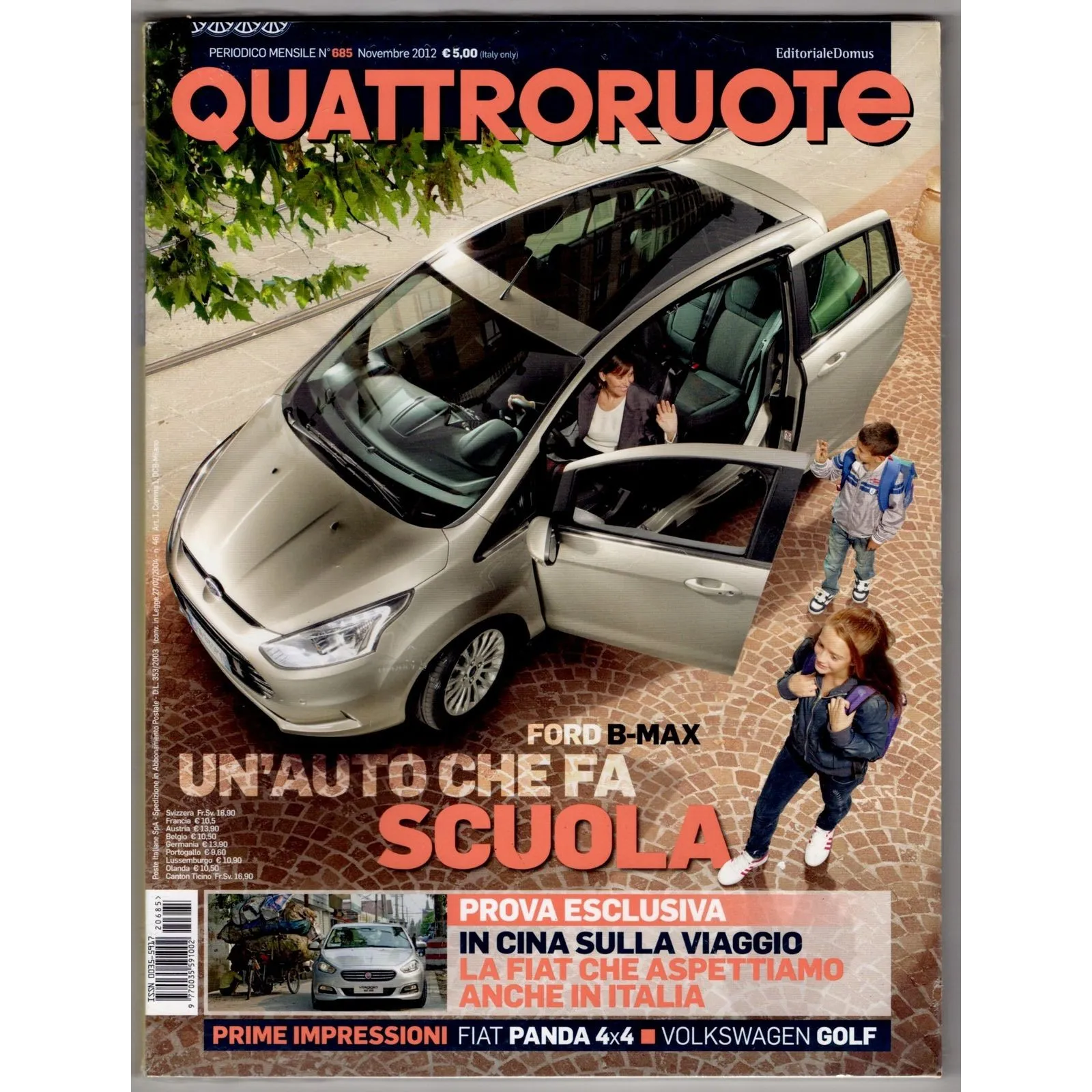 QUATTRORUOTE-n 685, novembre-2012
