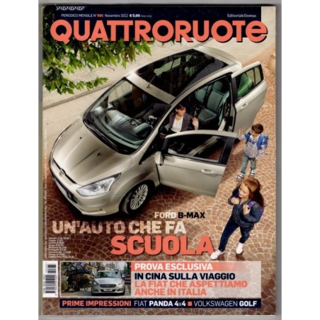 QUATTRORUOTE-n 685, novembre-2012