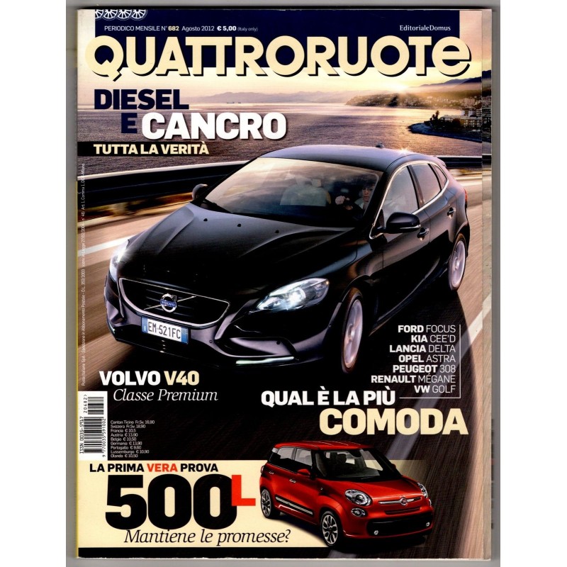 QUATTRORUOTE-n 682, agosto-2012
