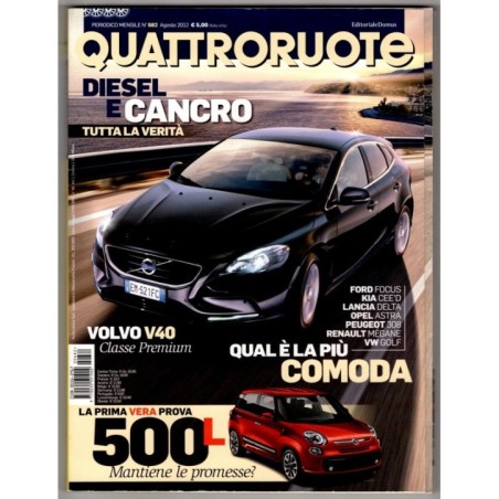 QUATTRORUOTE-n 682, agosto-2012