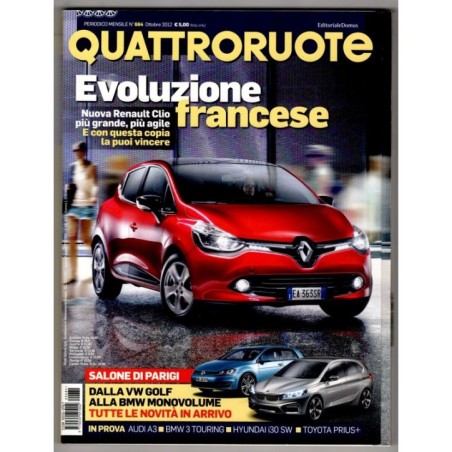 QUATTRORUOTE-n 684, ottobre-2012