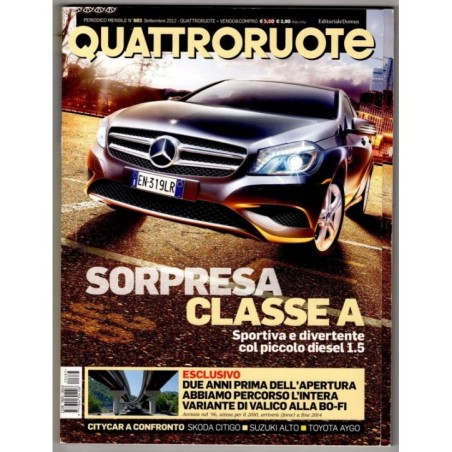 QUATTRORUOTE-n 683, settembre-2012