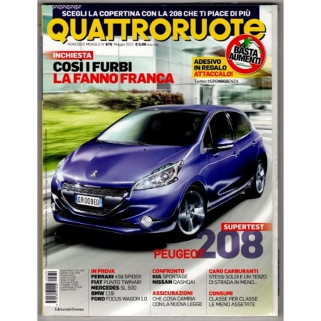 QUATTRORUOTE-n 679, maggio-2012