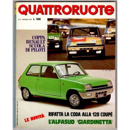 QUATTRORUOTE-n 233, maggio-1975