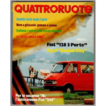 QUATTRORUOTE-n 239, novembre-1975