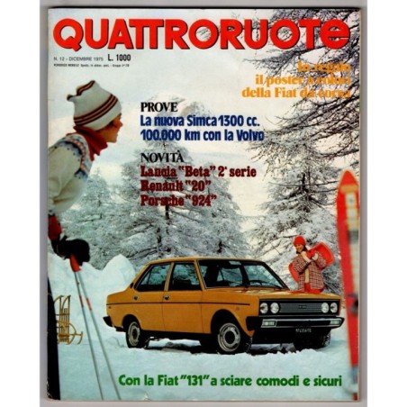 QUATTRORUOTE-n 240, dicembre-1975