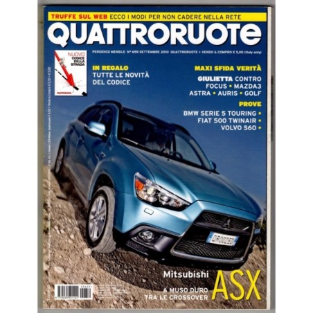 QUATTRORUOTE-n 659, settembre-2010
