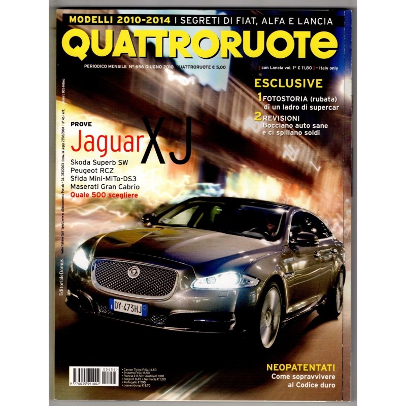 QUATTRORUOTE-n 656, giugno-2010