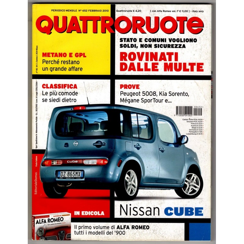 QUATTRORUOTE-n 652, febbraio-2010