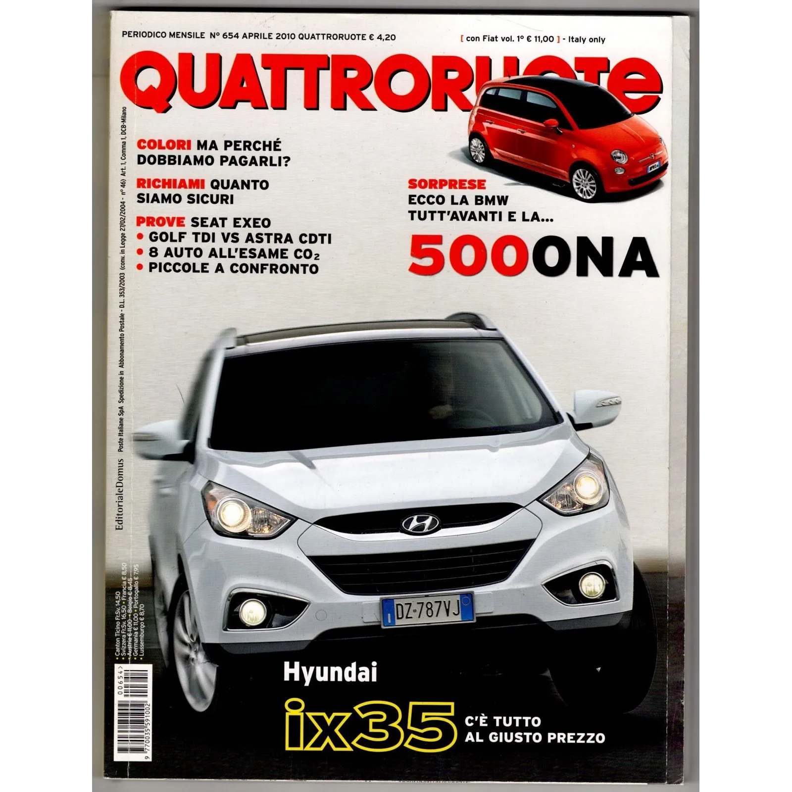 QUATTRORUOTE-n 654, aprile-2010