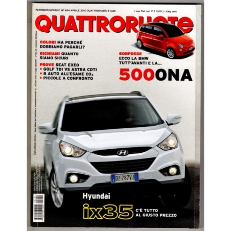 QUATTRORUOTE-n 654, aprile-2010