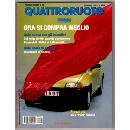 QUATTRORUOTE-n 496, febbraio-1997