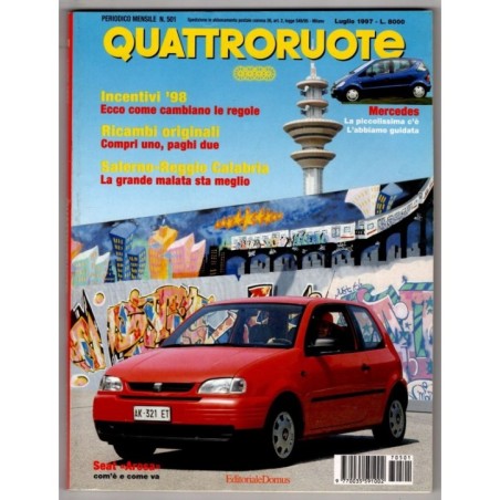 QUATTRORUOTE-n 501, luglio-1997