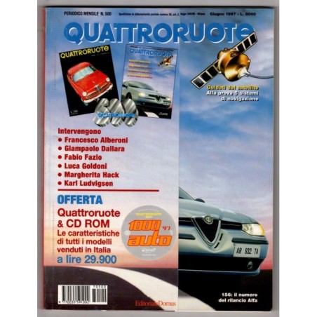 QUATTRORUOTE-n 500, giugno-1997