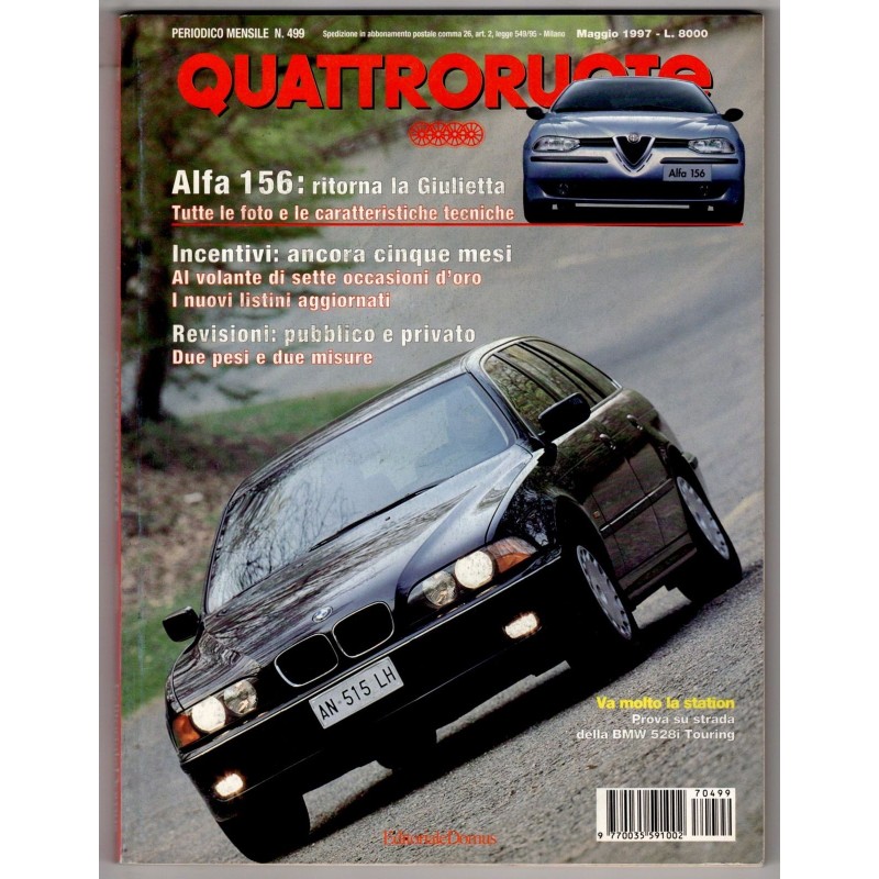 QUATTRORUOTE-n 499, maggio-1997