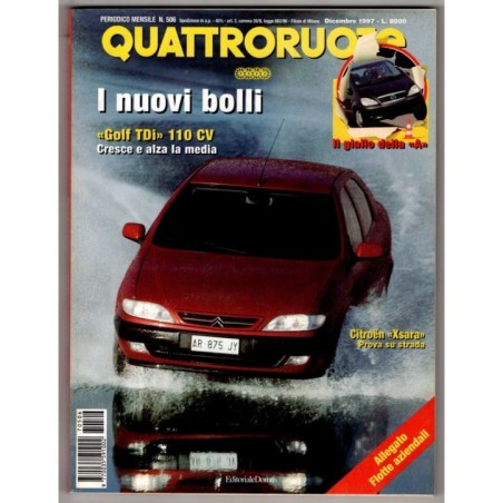 QUATTRORUOTE-n 506, dicembre-1997