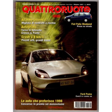 QUATTRORUOTE-n 504, ottobre-1997
