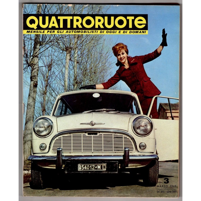 QUATTRORUOTE-n 51, marzo-1960
