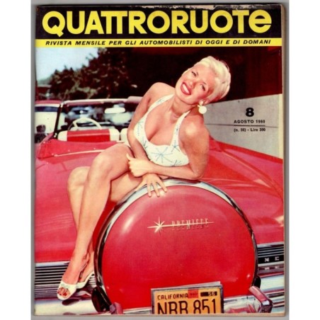 QUATTRORUOTE-n 56, agosto-1960