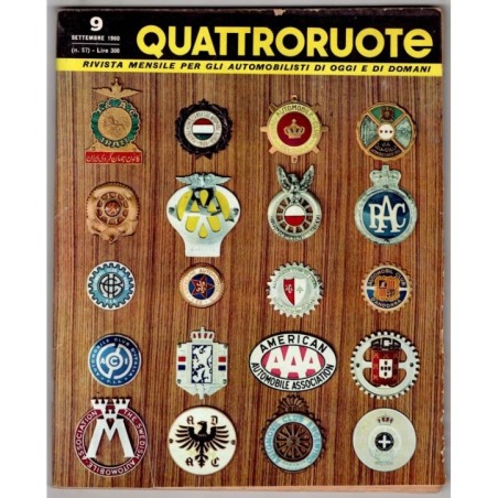 QUATTRORUOTE-n 57, settembre-1960