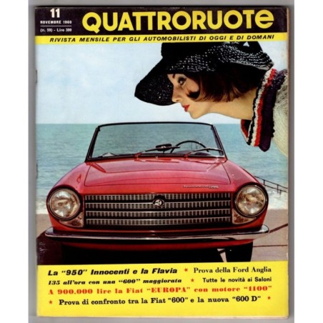 QUATTRORUOTE-n 59, novembre-1960
