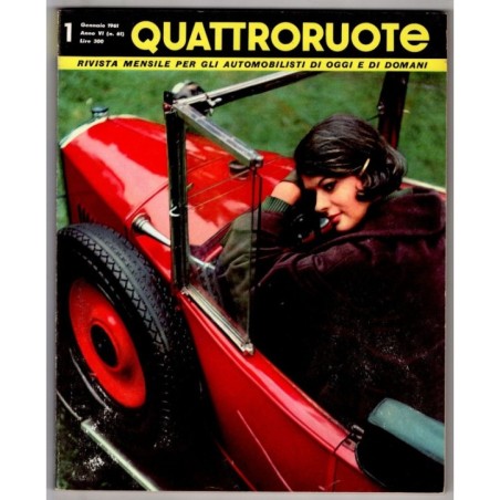QUATTRORUOTE-n 61, gennaio-1961