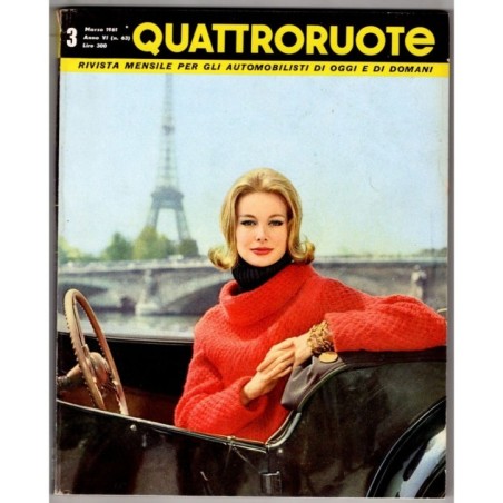 QUATTRORUOTE-n 63, marzo-1961