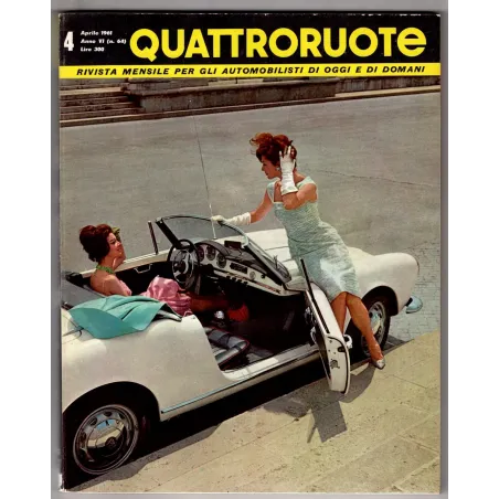 QUATTRORUOTE-n 64, aprile-1961
