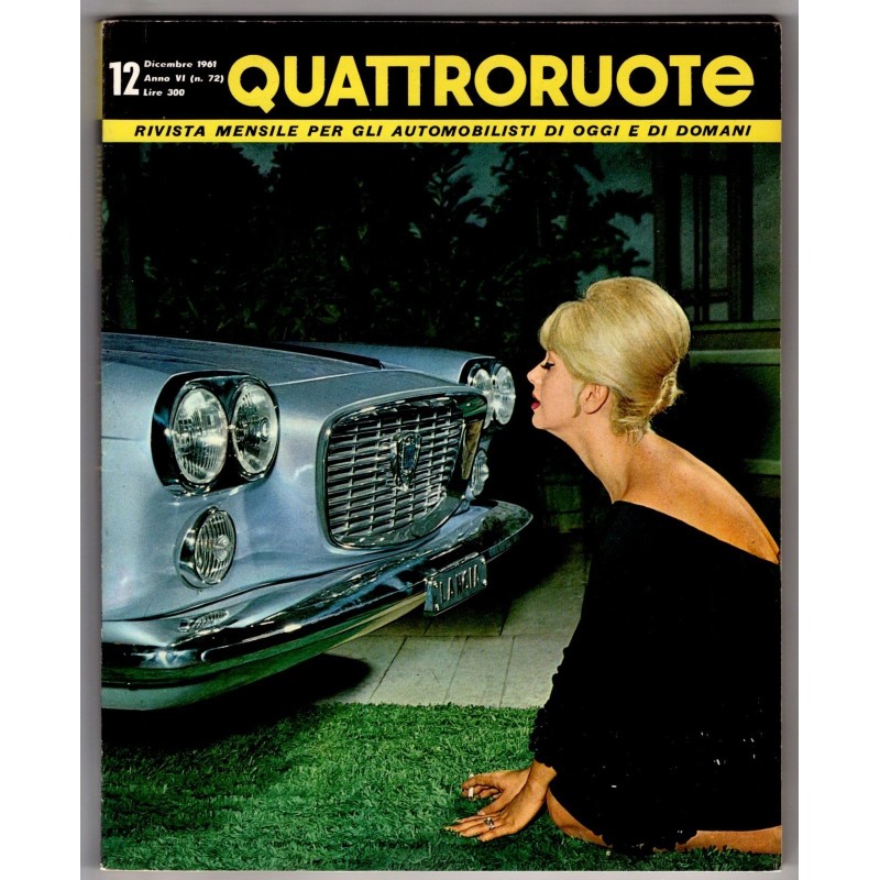 QUATTRORUOTE-n 72, dicembre-1961