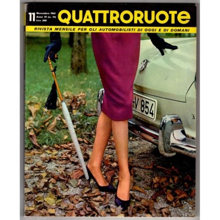 QUATTRORUOTE-n 71, novembre-1961