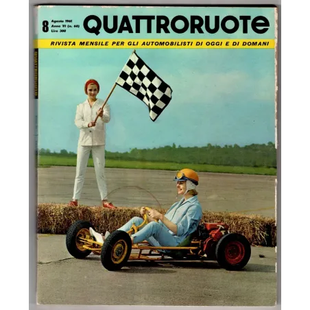 QUATTRORUOTE-n 68, agosto-1961
