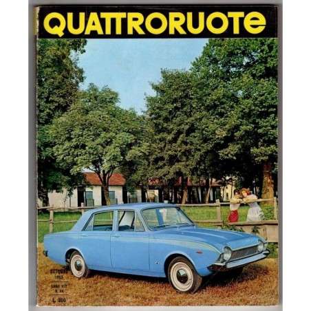 QUATTRORUOTE-n 94, ottobre-1963