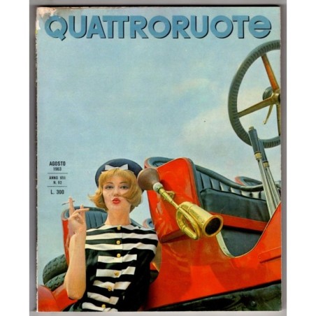 QUATTRORUOTE-n 92, agosto-1963