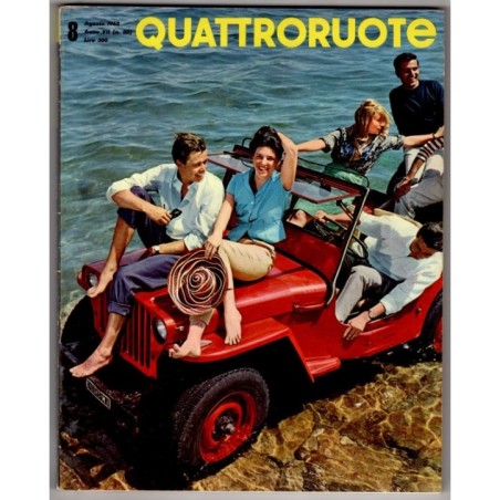 QUATTRORUOTE-n 80, agosto-1962