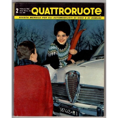 QUATTRORUOTE-n 74, febbraio-1962