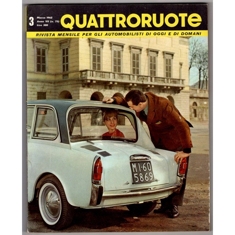 QUATTRORUOTE-n 75, marzo-1962