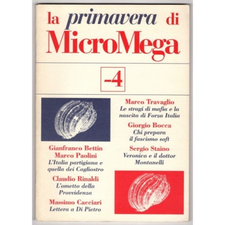 LA PRIMAVERA DI MICROMEGA -4-n 2-2001