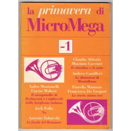 LA PRIMAVERA DI MICROMEGA -1-n 4-2001