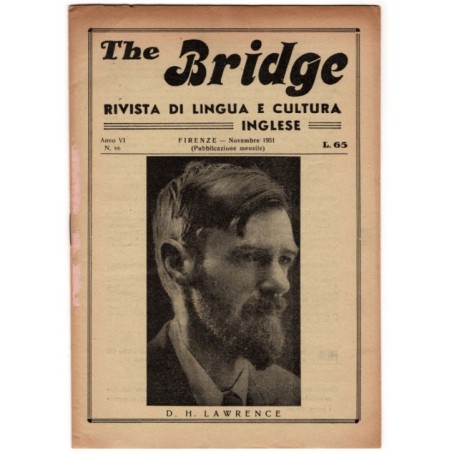 THE BRIDGE. RIVISTA DI LINGUA E CULTURA INGLESE-n 66, novembre-1951