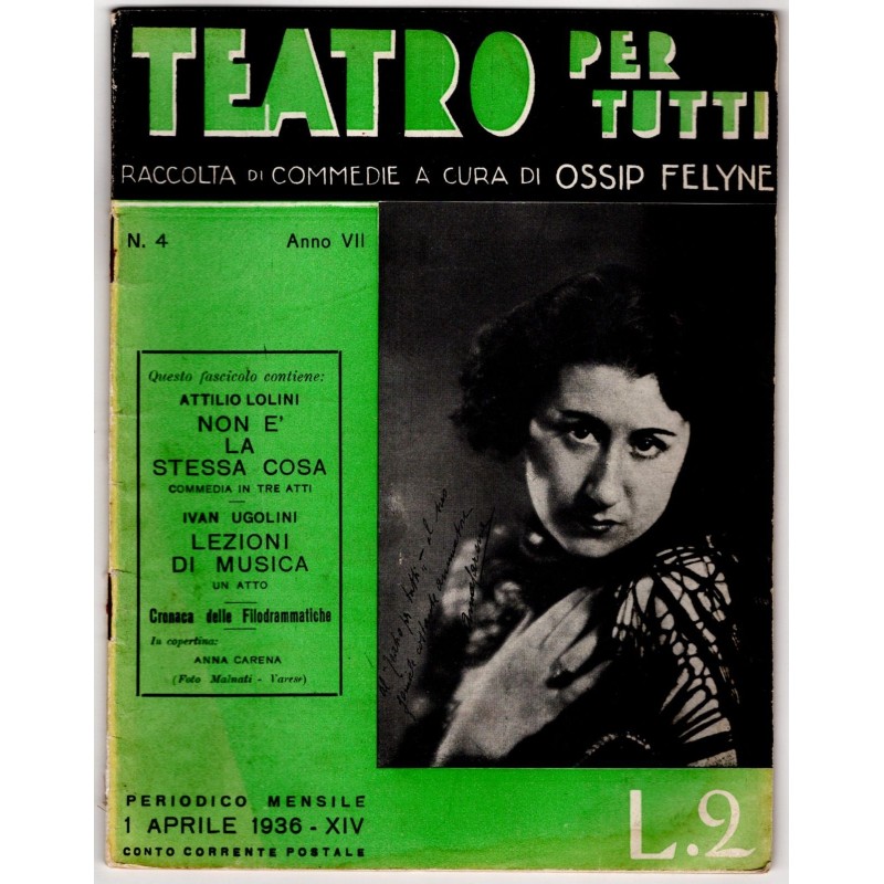 TEATRO PER TUTTI-n 4, 1 aprile-1936